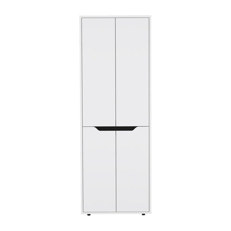 Multistorage Kitchen Pantry Helper – Sleek White Finish