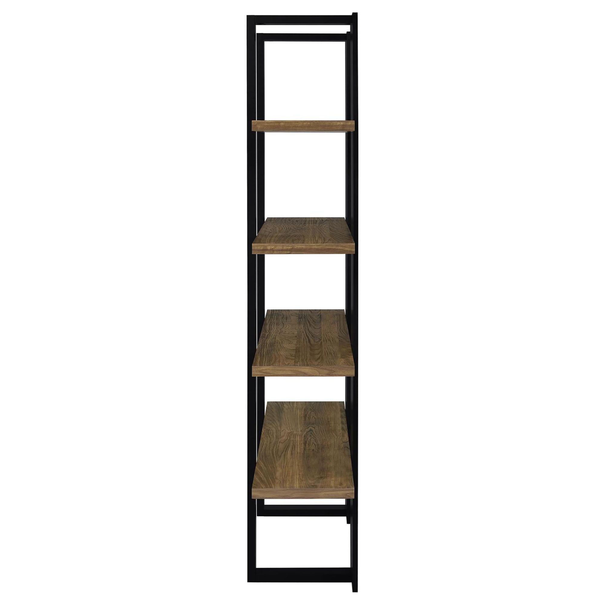 Display Your Collection on a Sleek Two-Tone Bookcase