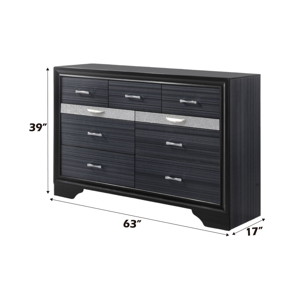 Naima Dresser with Dedicated Jewelry Drawer