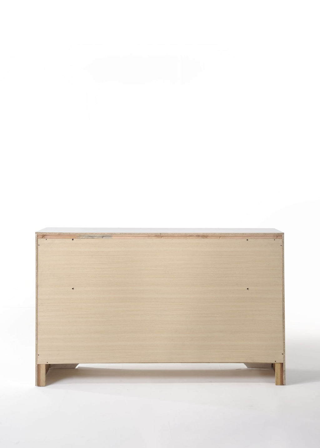 Naima Textured White Dresser with Jewelry Drawer