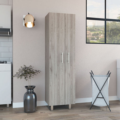 Nala Cleaning Cabinet – Double Door, Five Shelves, Tall Storage