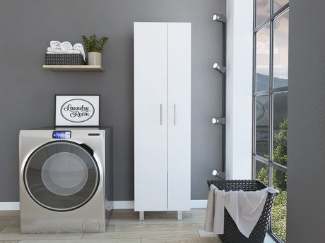 Nala Cleaning Cabinet – Double Door Storage with Five Shelves