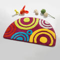 Naomi Sweet Doughnut Contemporary Room Rug