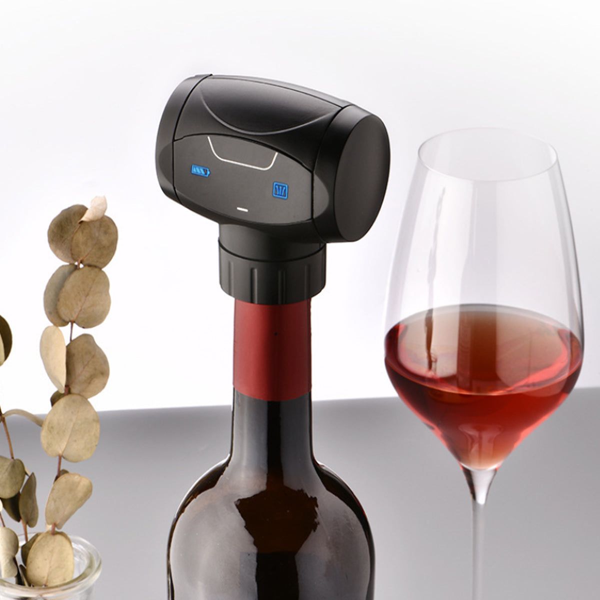 Napa King Automatic Vacuum Wine Preserver Cap