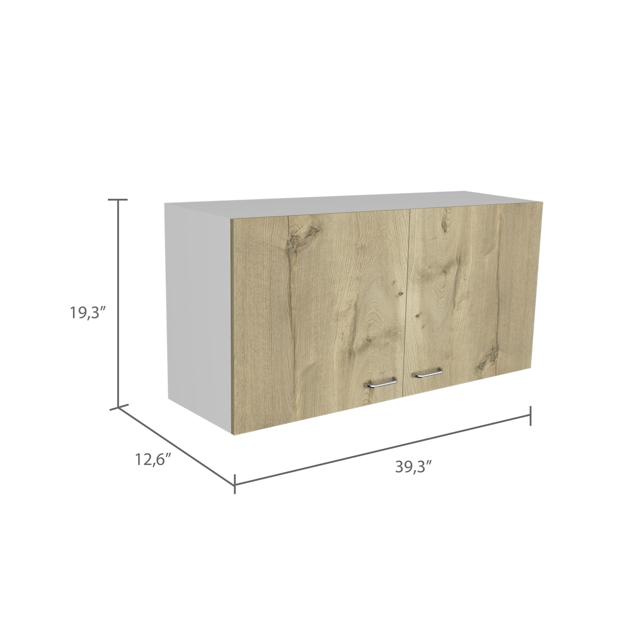 Tuhome Napoles Wall Cabinet with Two Doors