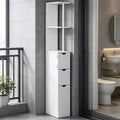 Maximize Bathroom Storage with Slim Space-Saving Cabinet
