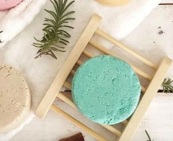Natural Bamboo Soap Dish – everyday Self-Draining Soap Holder for Bathroom & Kitchen