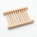 Natural Bamboo Soap Dish – everyday Self-Draining Soap Holder for Bathroom & Kitchen