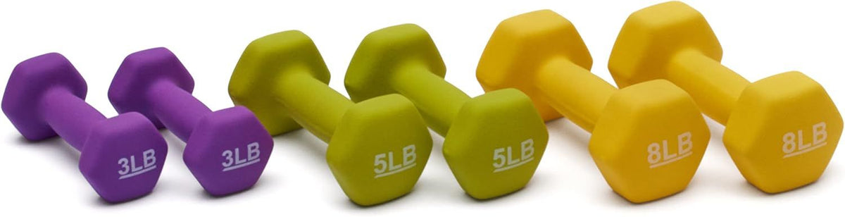 Stay-Put Dumbbells for Focused Home Workouts