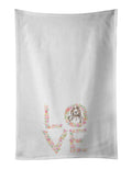 Artistic Cotton Kitchen Towels Set of 2 with Full-Color Design