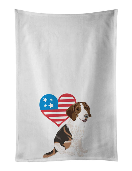 Tricolor Beagle Patriotic Kitchen Towel Set