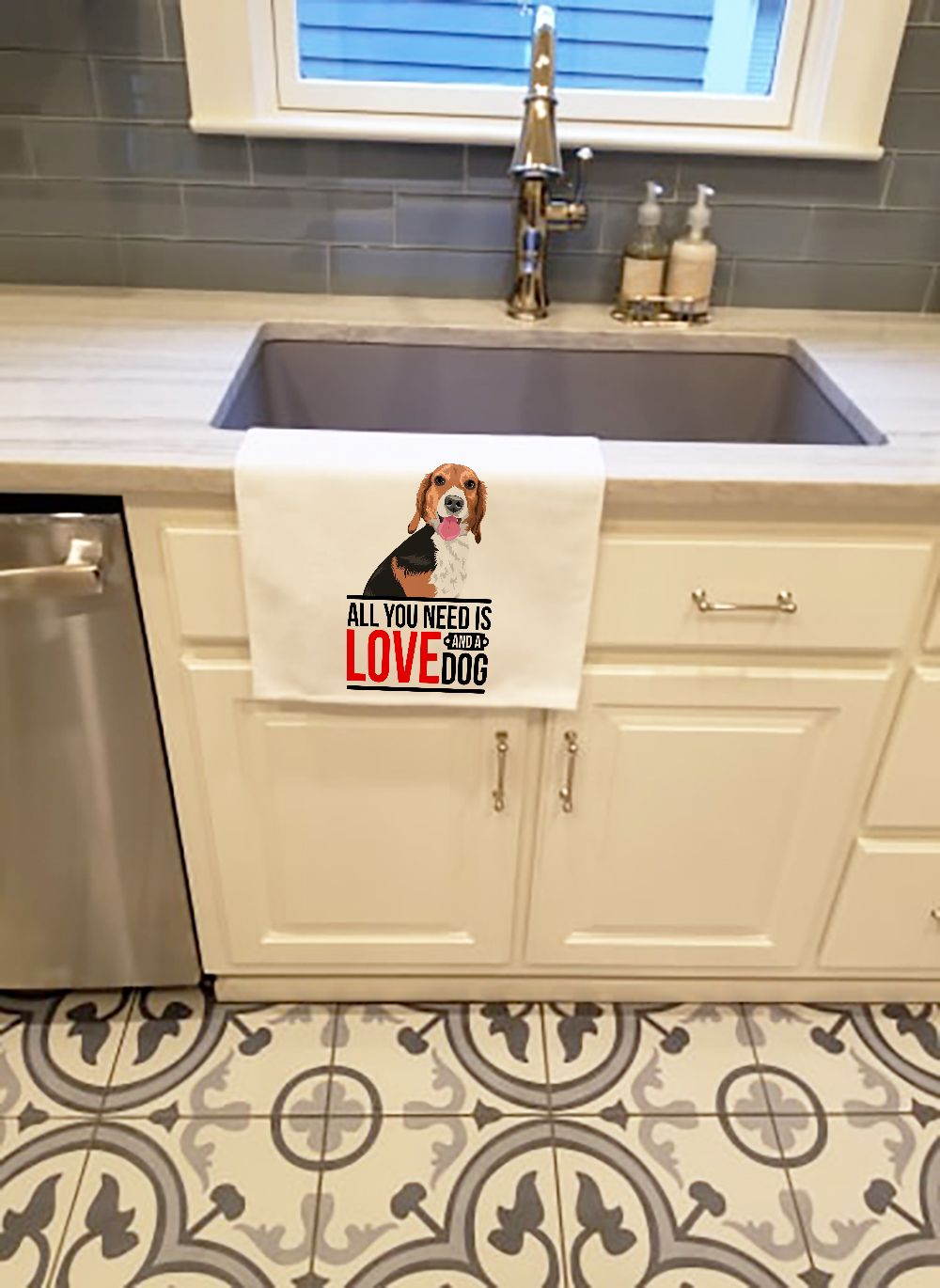 Artistic Cotton Kitchen Towel Set – Absorbent & Stylish