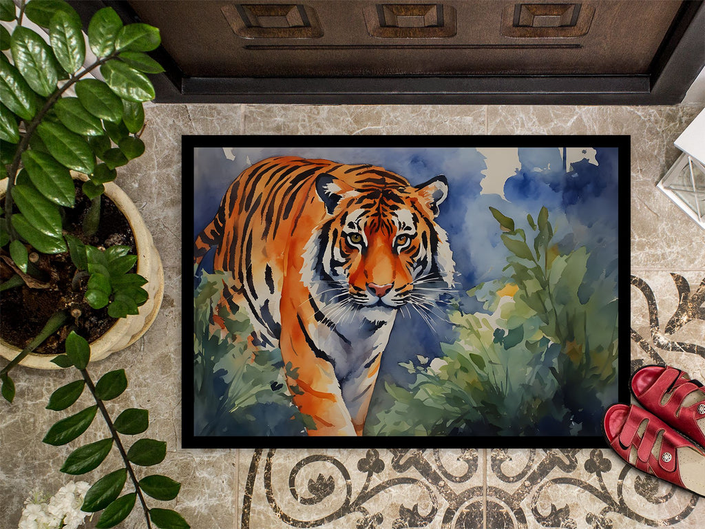 Bengal Tiger Artwork Indoor-Outdoor Doormat