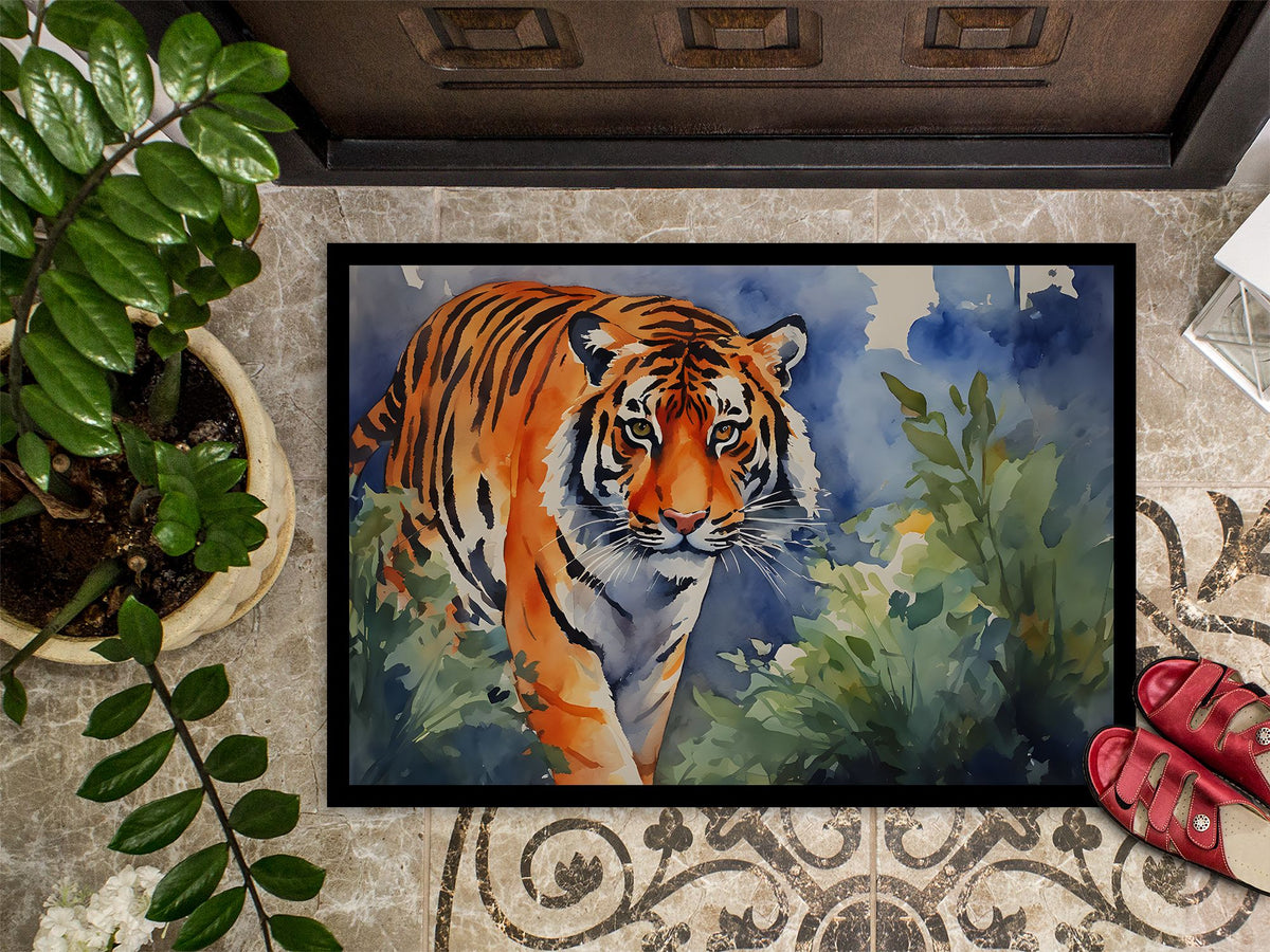 Bengal Tiger Artwork Indoor-Outdoor Doormat