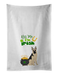 German Shepherd St. Patrick's Day Kitchen Towels