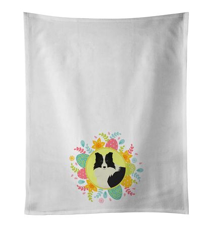 Border Collie Easter Kitchen Towel Set