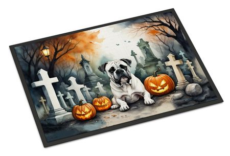 Spooky Boxer Halloween Doormat