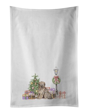 Briard Christmas Wonderland Kitchen Towels