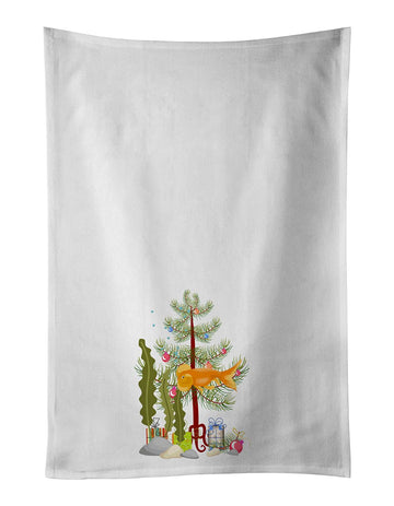 Bubble Eyed Goldfish Christmas Kitchen Towel Set