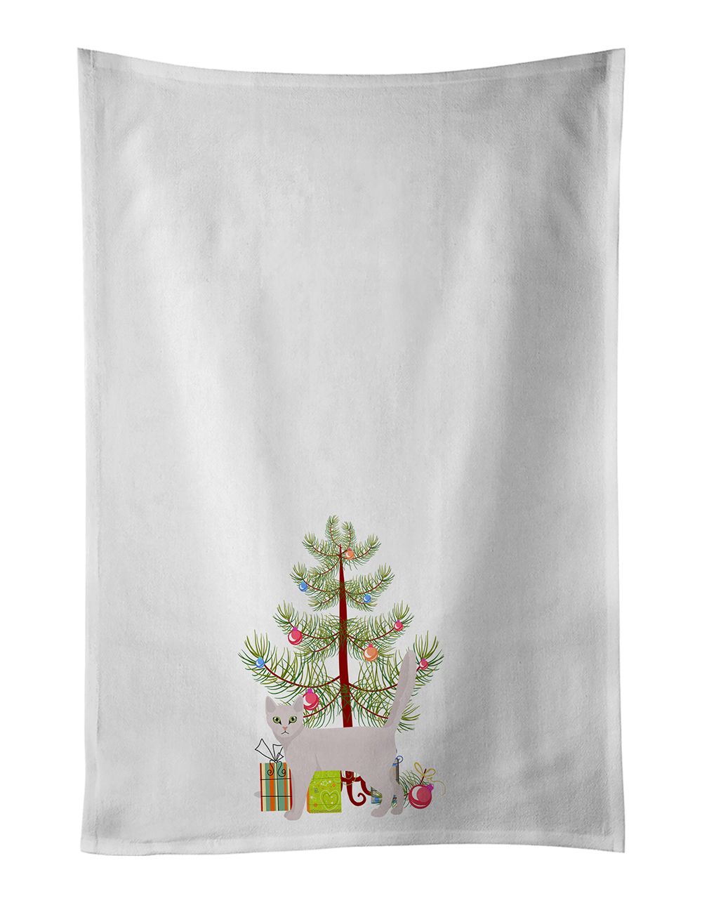 Burmilla Merry Christmas Kitchen Towel Set