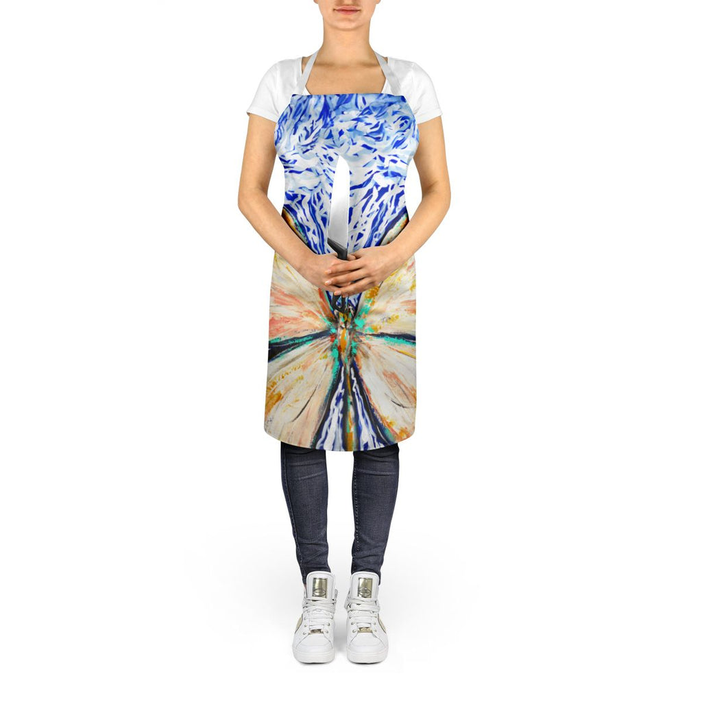 Butterfly Violet Tip Artwork Bib Apron