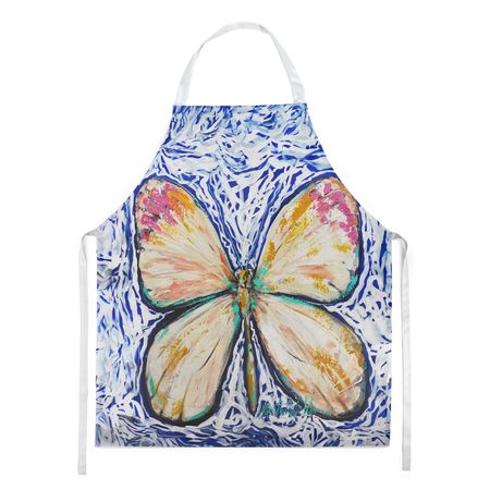 Butterfly Violet Tip Artwork Bib Apron