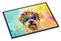 Cairn Terrier Hippie Dawg Indoor-Outdoor Doormat