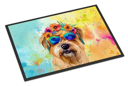 Cairn Terrier Hippie Dawg Indoor-Outdoor Doormat