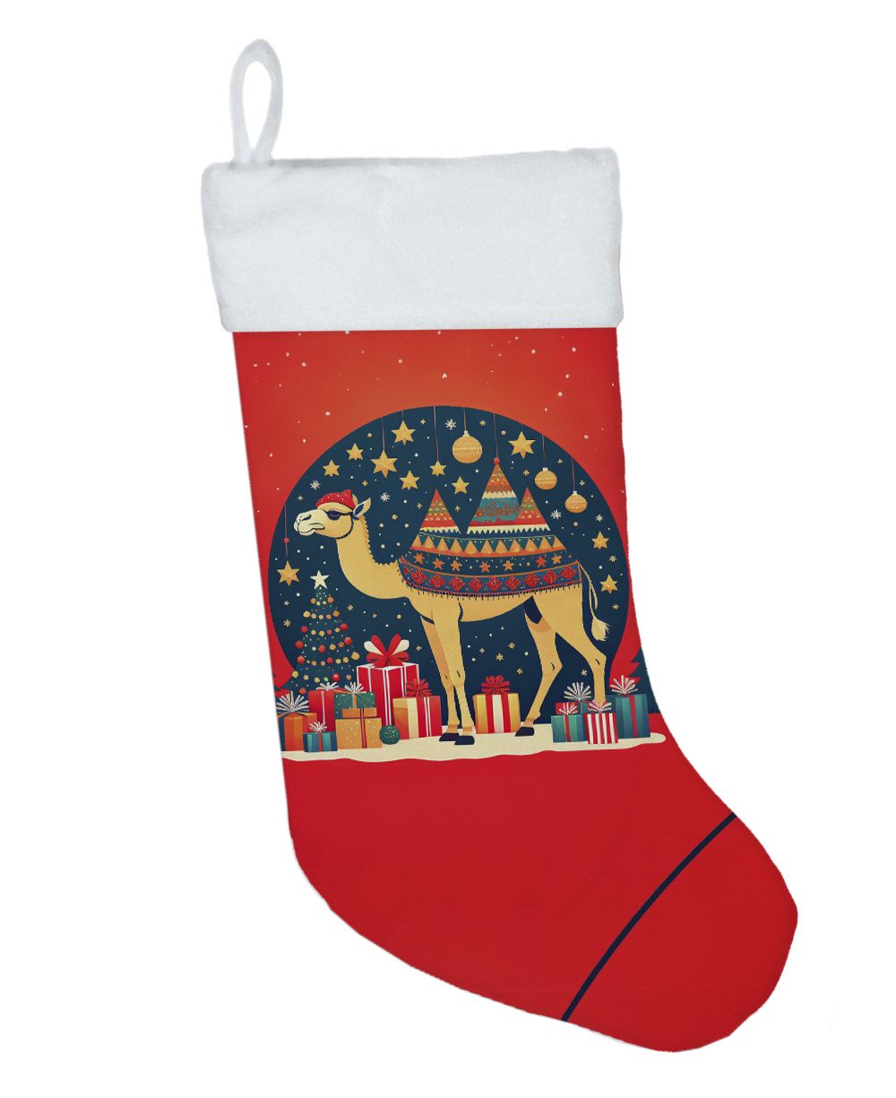 Camel Christmas Double-Sided Stocking