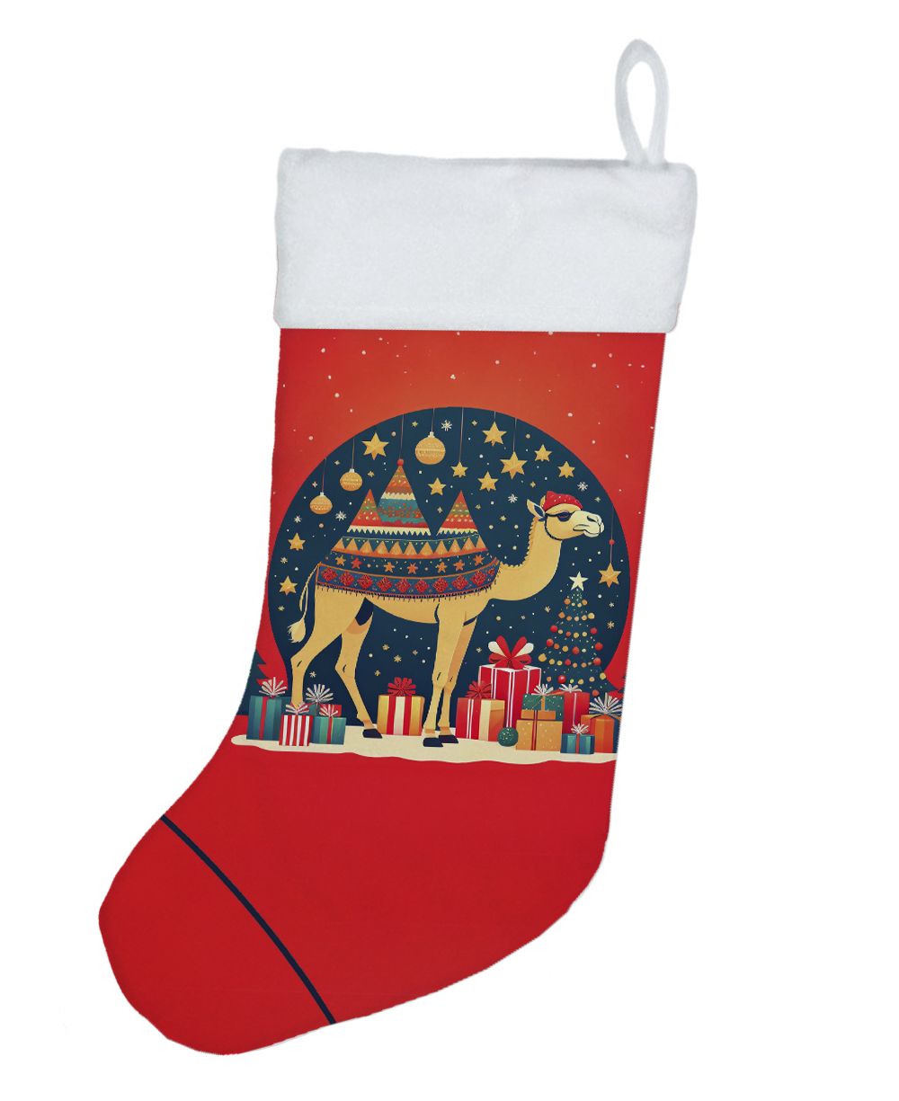 Camel Christmas Double-Sided Stocking