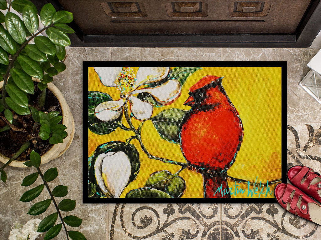 Cardinal Ochre Indoor-Outdoor Decorative Doormat