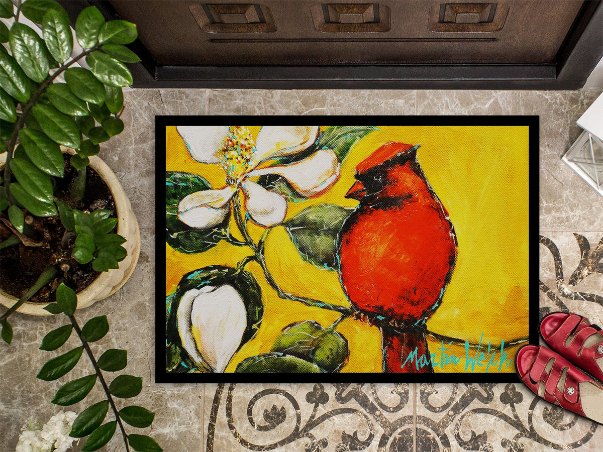 Cardinal Ochre Indoor-Outdoor Decorative Doormat