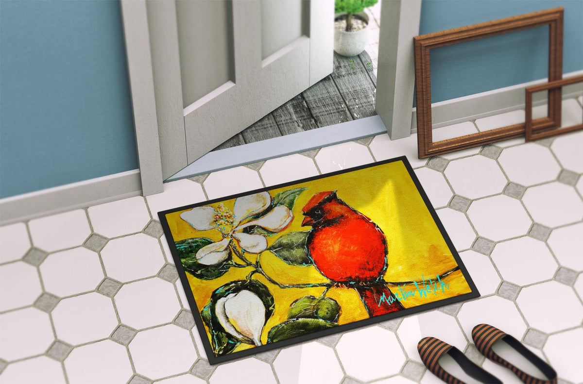 Cardinal Ochre Indoor-Outdoor Decorative Doormat