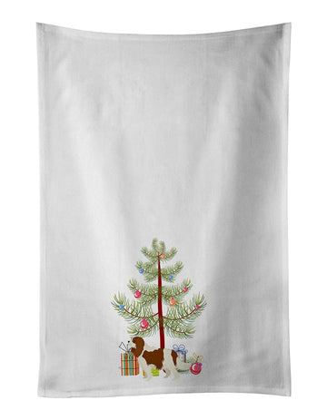 Cavalier Spaniel Christmas Tree Kitchen Towels