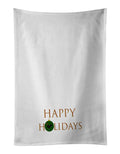 Naked Neck Chicken Happy Holidays Kitchen Towels