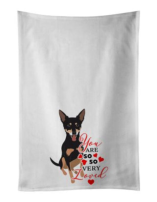 Tricolor Chihuahua So Loved Kitchen Towel Set