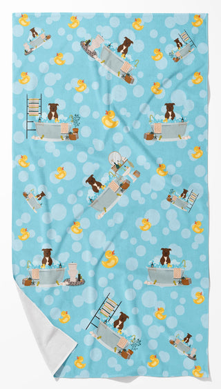 Ultra Soft Quick-Dry Bath Towel with Vibrant All-Over Design