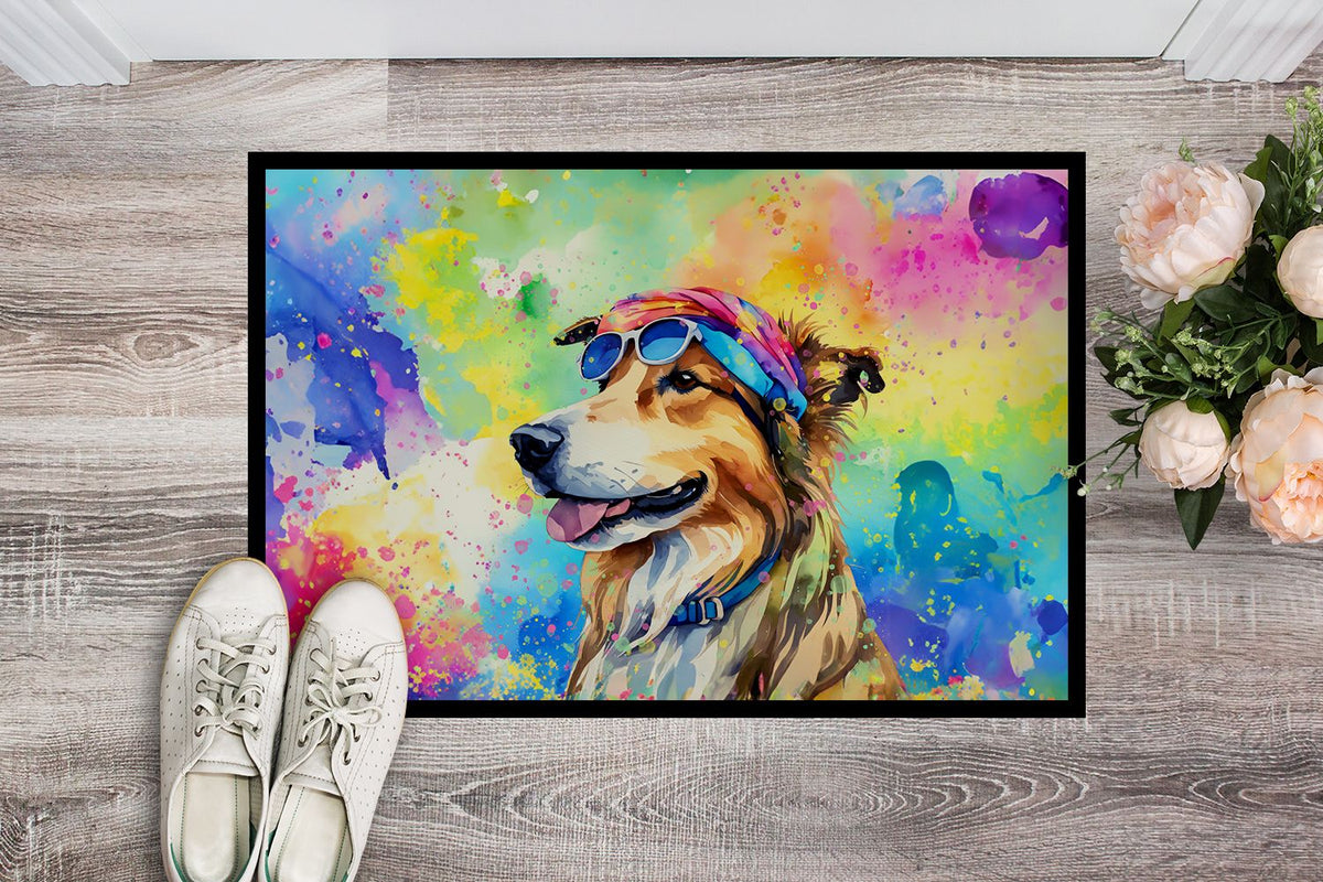 Collie Hippie Dawg Indoor-Outdoor Doormat