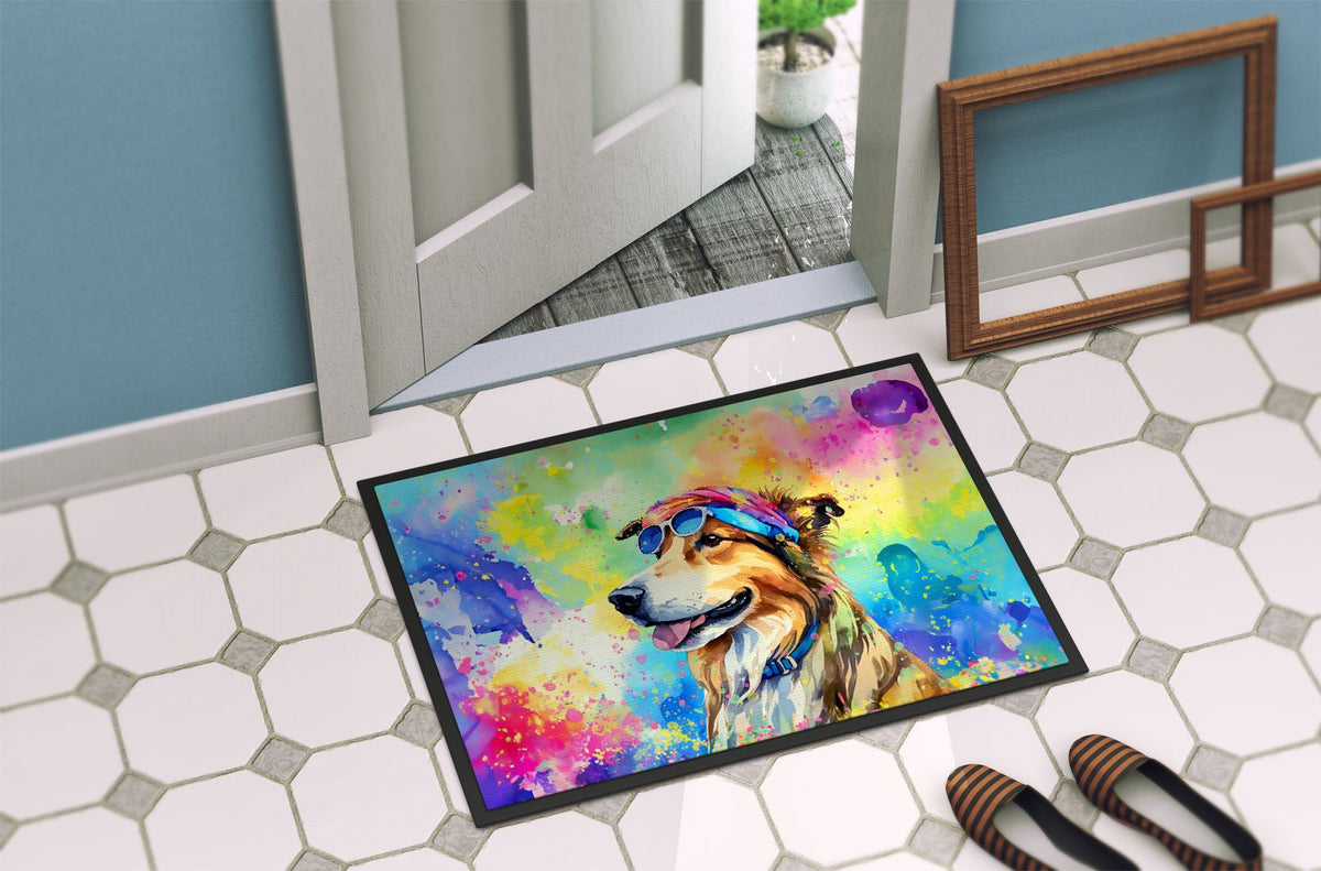 Collie Hippie Dawg Indoor-Outdoor Doormat
