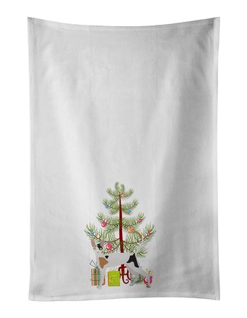Cornish Rex Merry Christmas Tree Kitchen Towel Set