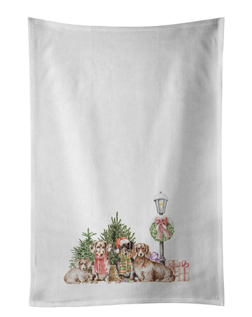Dachshund Family Christmas Wonderland Towel Set