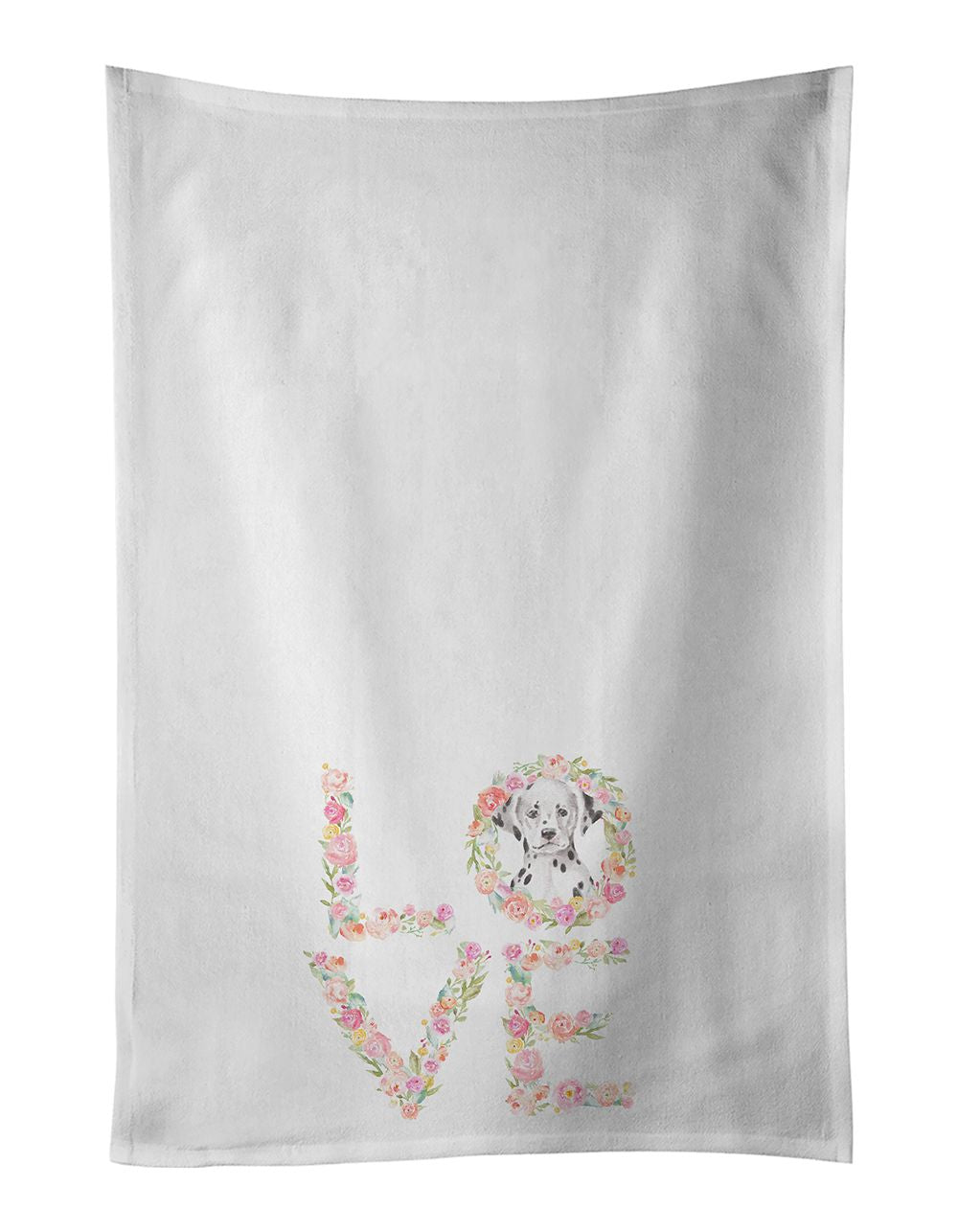 Dalmatian LOVE Decorative Kitchen Towel Set