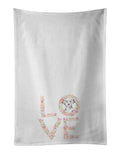 Dalmatian LOVE Decorative Kitchen Towel Set