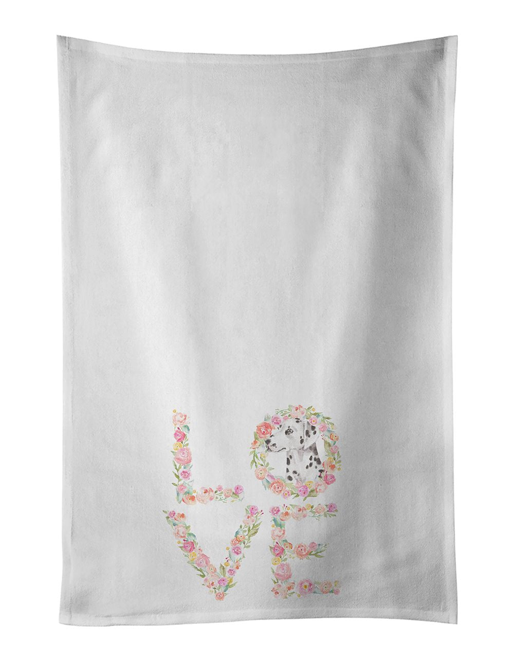 Dalmatian LOVE Valentine's Kitchen Towel Set