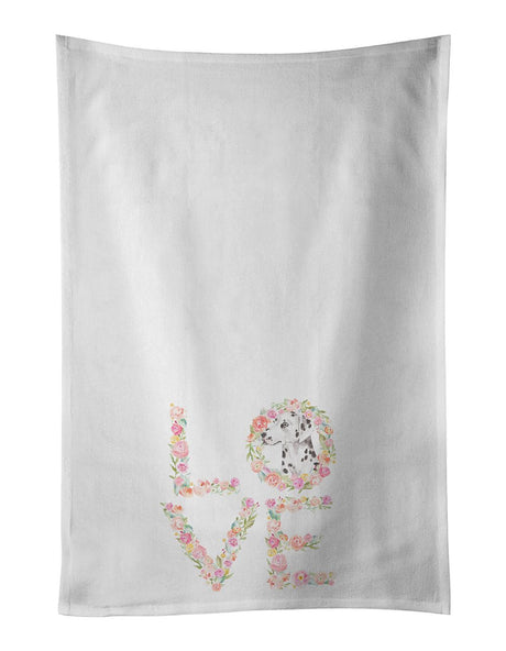 Dalmatian LOVE Valentine's Kitchen Towel Set