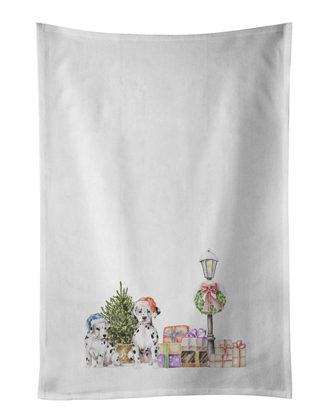 Dalmatian Christmas Wonderland Kitchen Towel Set