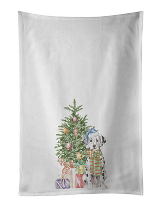 Dalmatian Puppy Christmas Kitchen Towel Set