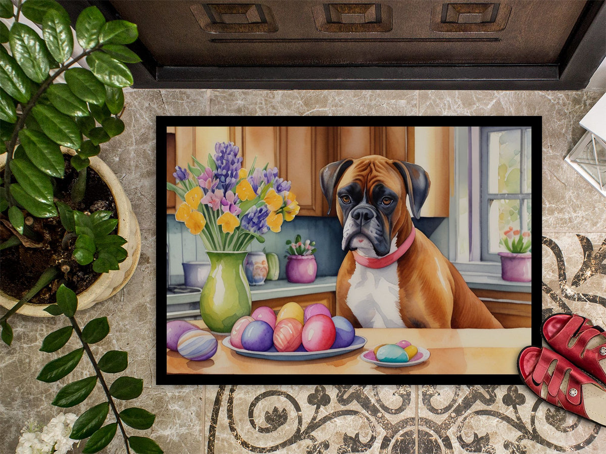 Easter Boxer Artwork Doormat