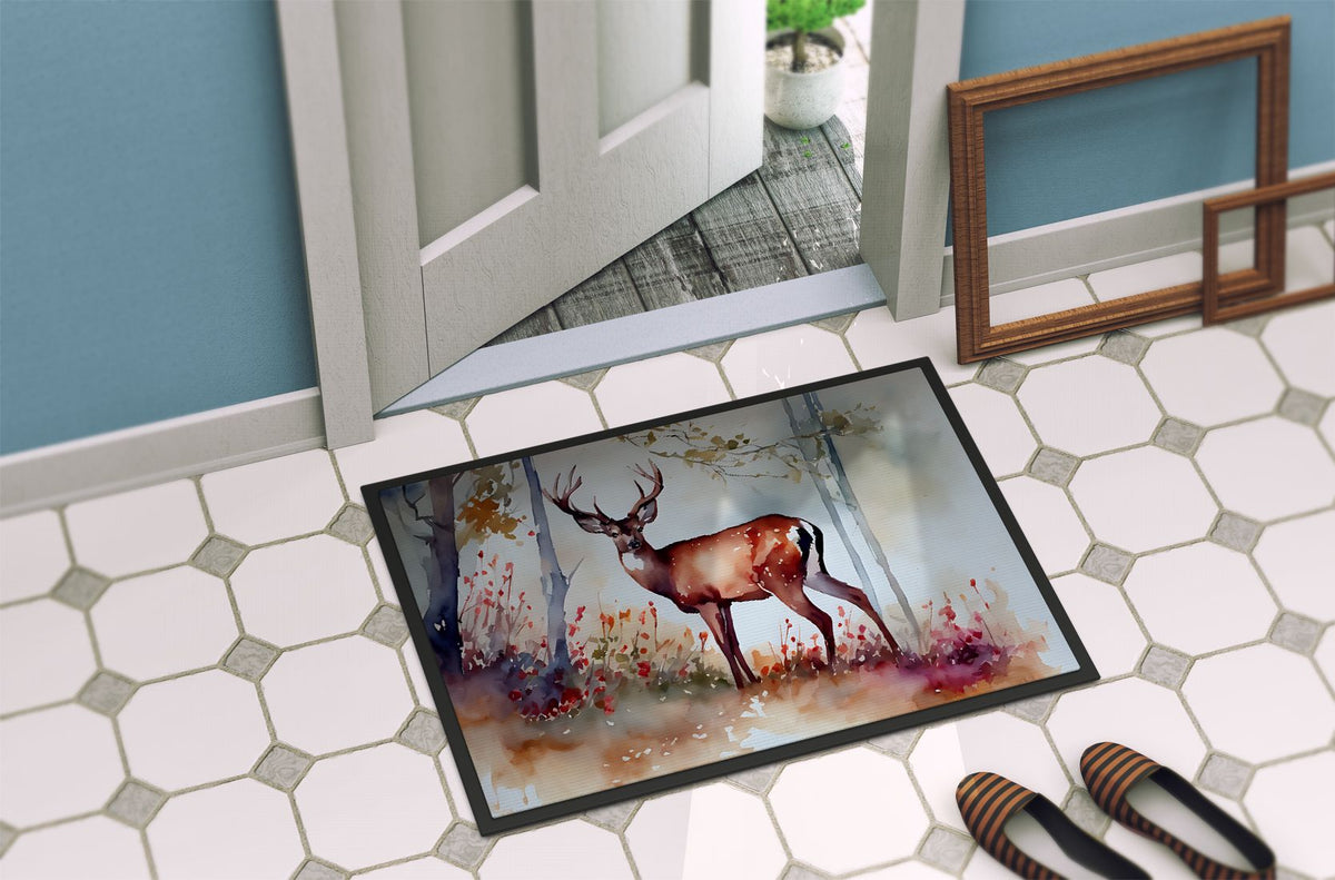 Deer Artwork Indoor-Outdoor Doormat