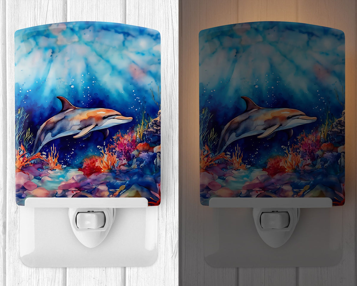 Dolphin Artwork Decorative Night Light